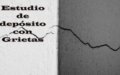 Ejercicio resuelto depósito con grieta